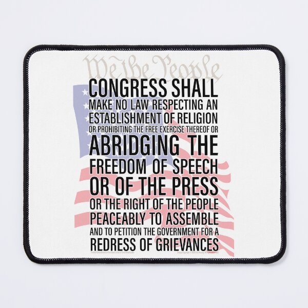Item preview, The First Amendment of U.S. Constitution designed and sold by travelwitheric.