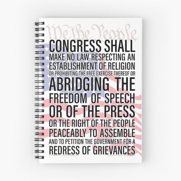 Item preview, The First Amendment of U.S. Constitution designed and sold by travelwitheric.