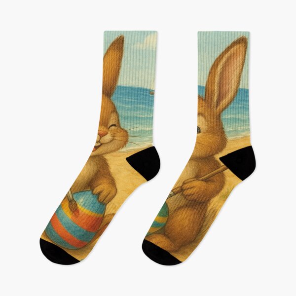 Item preview, When the Easter Bunny goes on holiday by the sea designed and sold by Mauswohn.