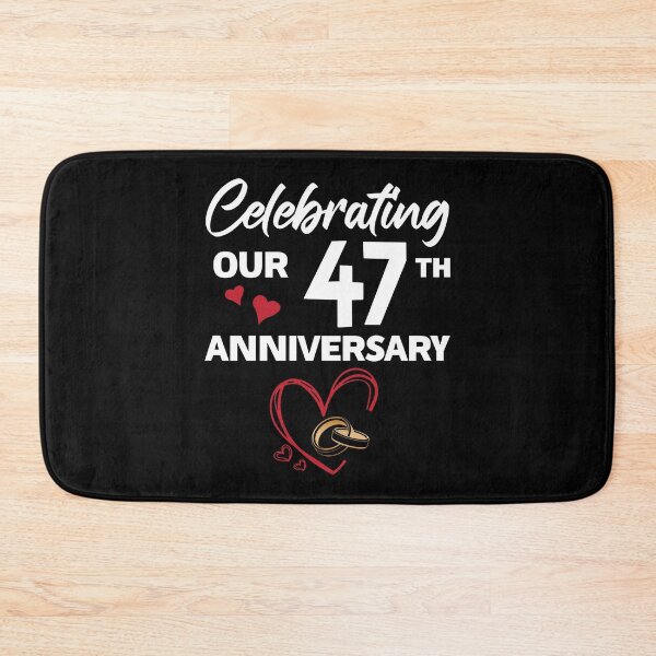 Item preview, Celebrating Our 47Th Wedding Anniversary 47 Year Of Marriage  designed and sold by Gabriel Mota.