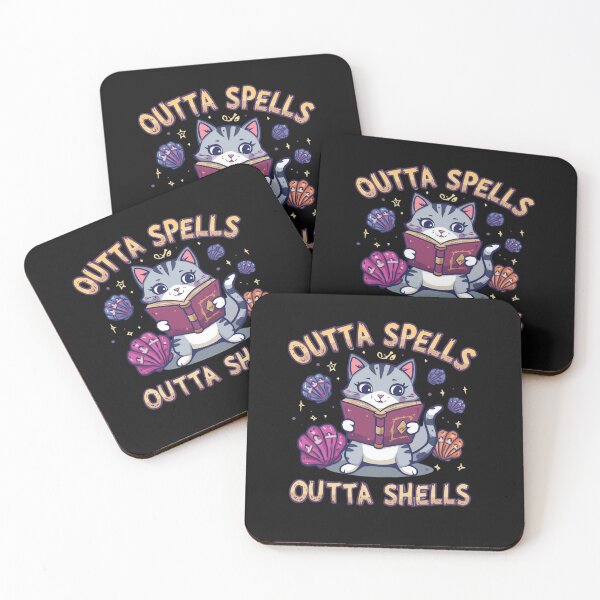 Item preview, Outta Spells But Not Outta Shells-fantasy meme, funny wizard, sarcasm designed and sold by ChameraDesign.