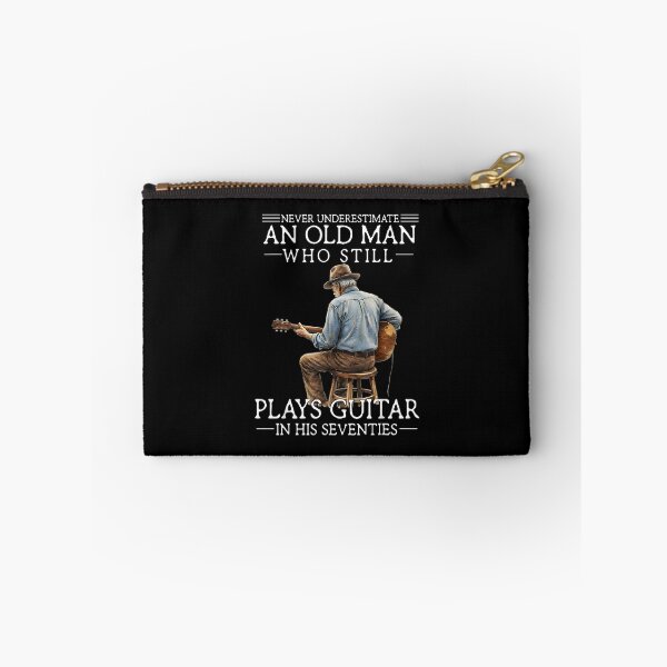 Item preview, Enever Underestimate an Old Man Who Still Plays Guitar in designed and sold by Cheesymatiion.
