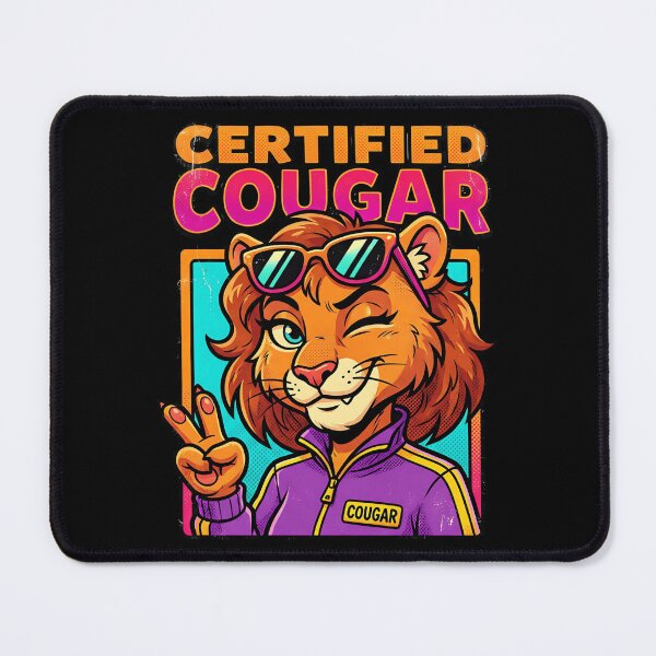 Item preview, Certified Cougar Funny Cougar Humor designed and sold by Gabriel Mota.