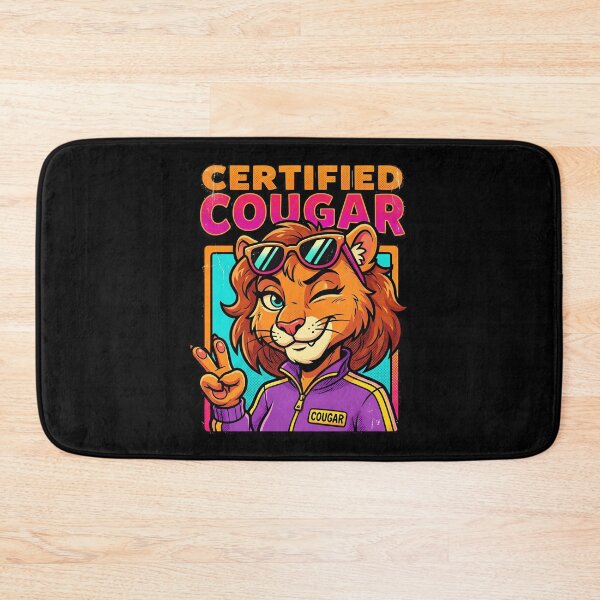 Item preview, Certified Cougar Funny Cougar Humor  designed and sold by Gabriel Mota.