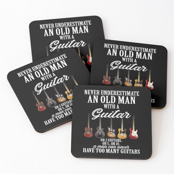 Item preview, Never Underestimate An Old Man With A Guitar designed and sold by Cheesymatiion.