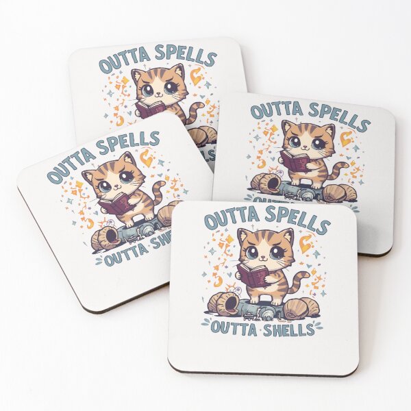 Item preview, Outta Spells But Not Outta Shells-fantasy meme, funny wizard, sarcasm designed and sold by ChameraDesign.
