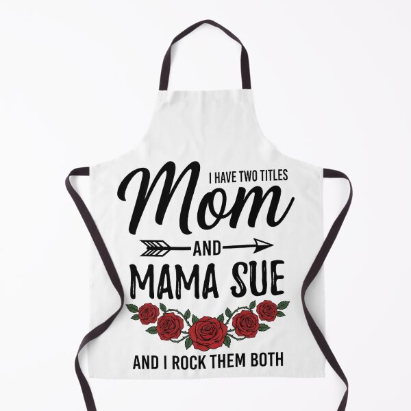 Item preview, I Have Two Titles Mom and Mama SUE Mothers Day Floral designed and sold by OlakunleOloroz.