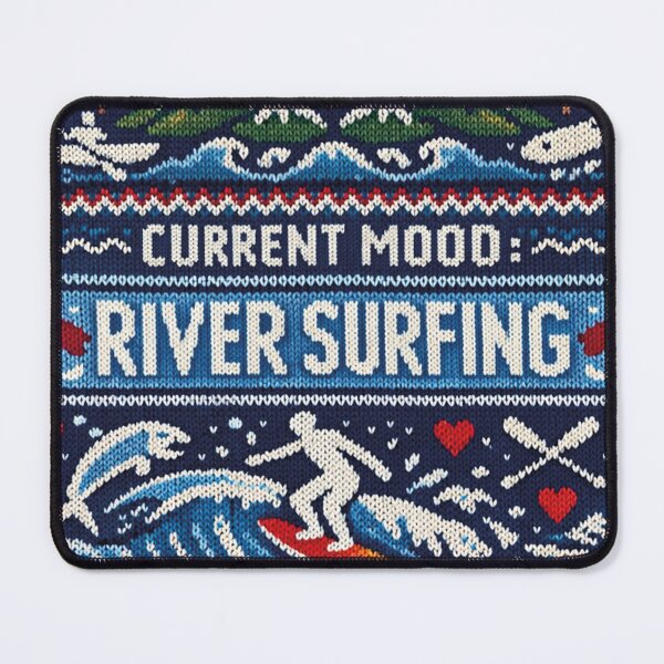 Item preview, River Surfing is my current mood in a knitting pattern style designed and sold by Mauswohn.