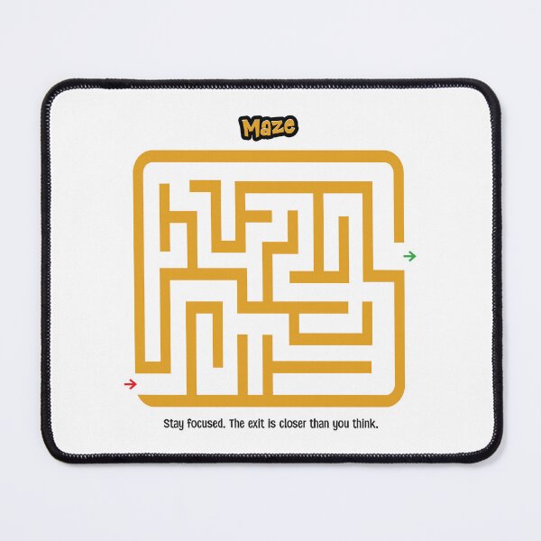 Item preview, Geometric Square Maze designed and sold by mcraft studio.