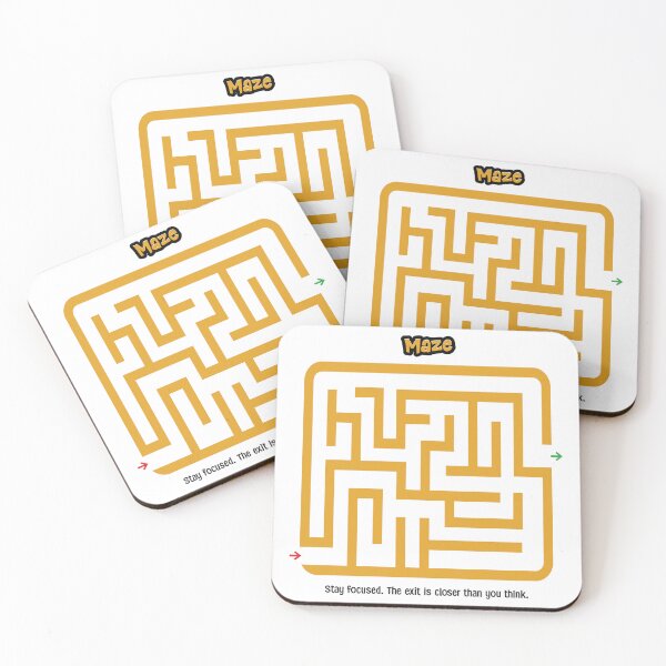 Item preview, Geometric Square Maze designed and sold by mcraft studio.