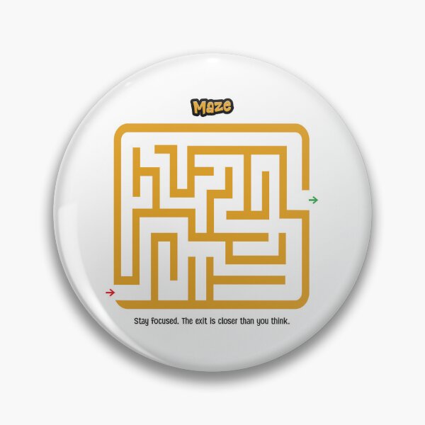 Item preview, Geometric Square Maze designed and sold by mcraft studio.