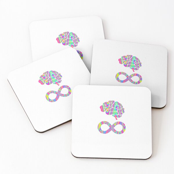 Item preview, Brain and Infinity Symbol Autistic designed and sold by GeoGoose.