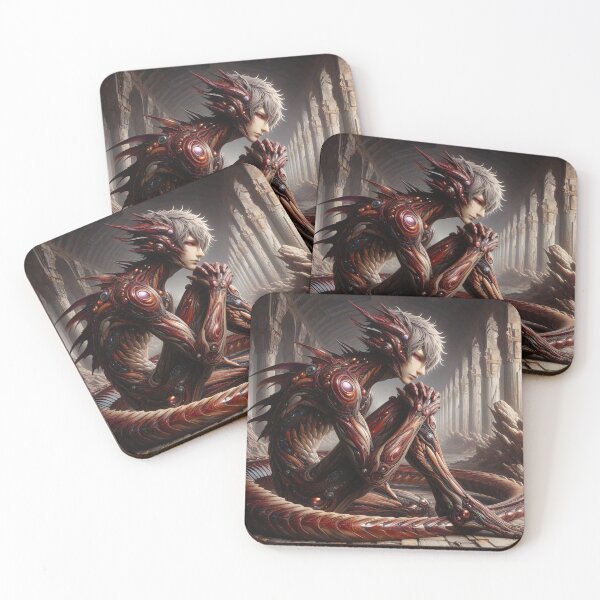Item preview, Aaron - marrowtech serpent: macabre biotech designed and sold by QiMera.
