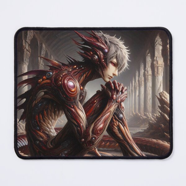 Item preview, Aaron - marrowtech serpent: macabre biotech designed and sold by QiMera.