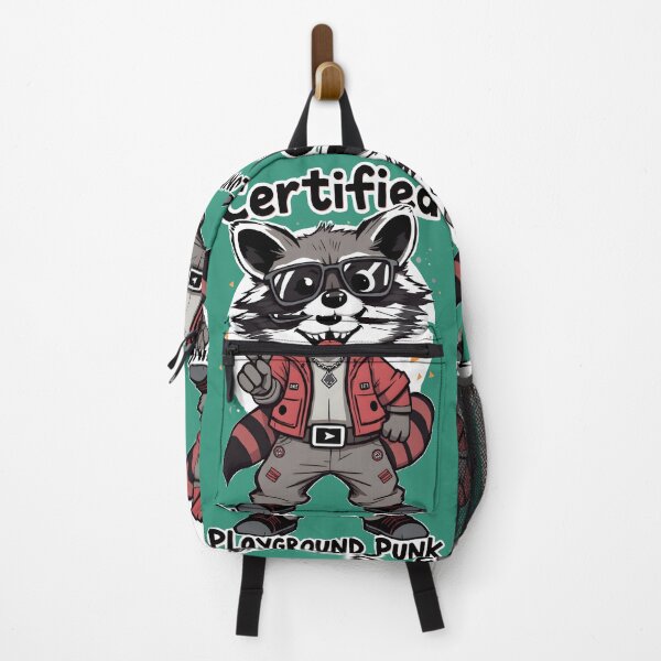 Item preview, Certified Playground Punk - Cool Raccoon with Sunglasses Attitude Kids Design designed and sold by Amplify-n-Co.
