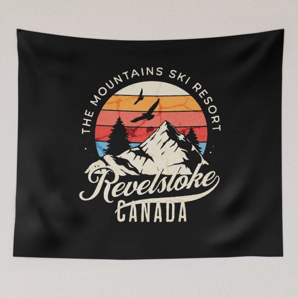 Item preview, Ski Resort Revelstoke British Columbia  designed and sold by TheEndDesign.
