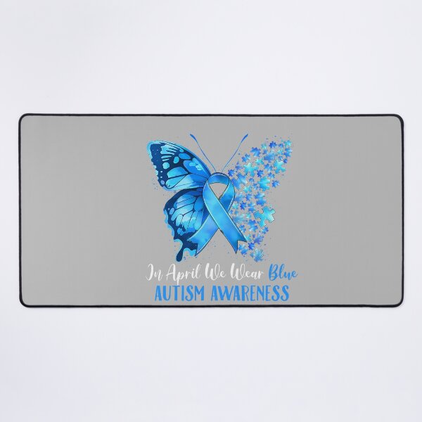 Item preview, in April We Wear Blue Autism Awareness Butterfly Puzzle designed and sold by mjohnson9.