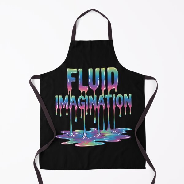 Item preview, Colorful Fluid Imagination Rainbow Drip Typography designed and sold by capricedefille.