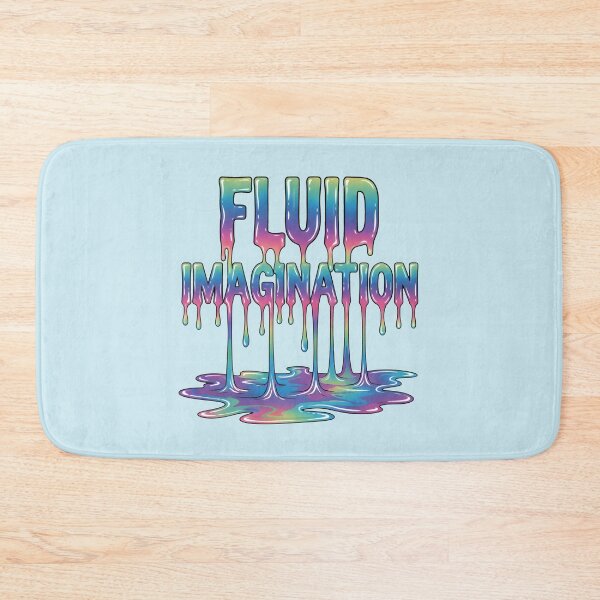 Item preview, Colorful Fluid Imagination Rainbow Drip Typography designed and sold by capricedefille.