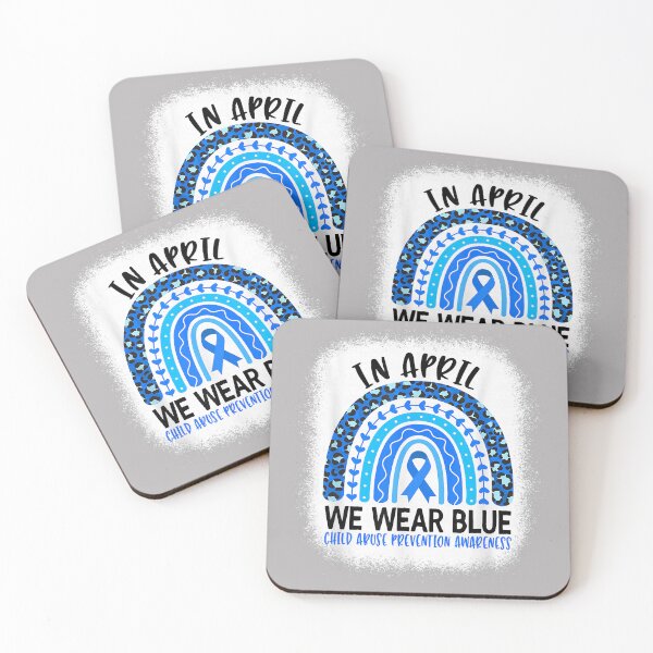 Item preview, in April We Wear Blue - Child Abuse Prevention Awareness designed and sold by GreggRoss.