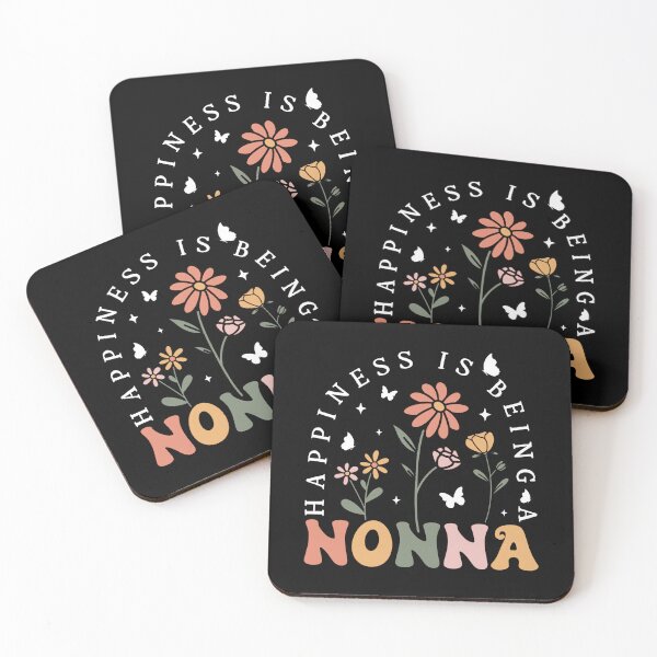 Item preview, Happiness Is Being A Nonna Mothers Day Floral Grandma  designed and sold by Gabriel Mota.