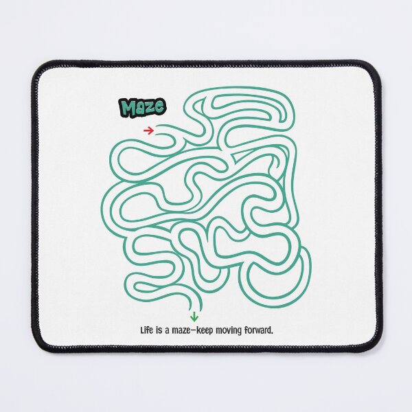 Item preview, Abstract Path Maze designed and sold by mcraft studio.