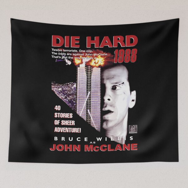 Item preview,  Die Hard Movie Montage designed and sold by FunPrint.
