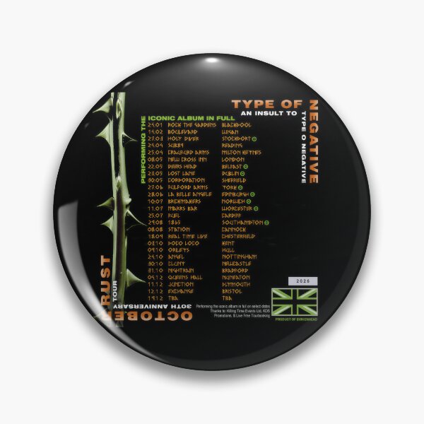 Item preview, type o rust tour 2026 negative lagibisa designed and sold by aswanIa21.