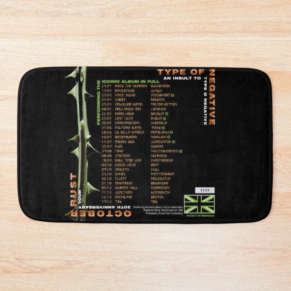 Item preview, type o rust tour 2026 negative lagibisa designed and sold by aswanIa21.