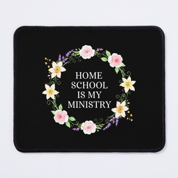Item preview, Home School Is My Ministry Motherhood Mom Christian Faith designed and sold by Gabriel Mota.