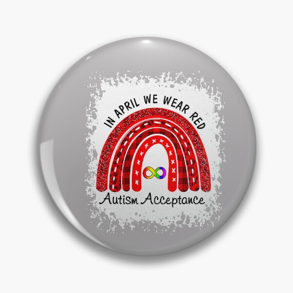 Item preview, in April Wear Red Instead Autism Acceptance designed and sold by MabelWells.