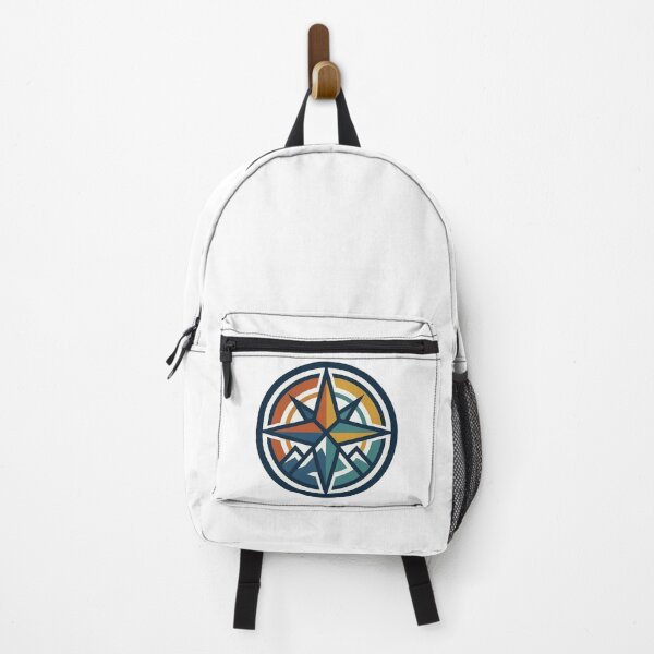 Item preview, Retro Mountain Compass: The Adventure Awaits designed and sold by Robo-toons.