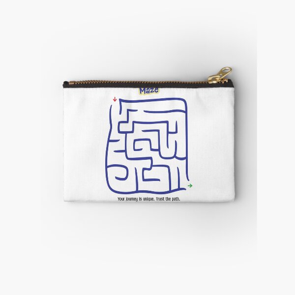 Item preview, Organic Line Maze – Flowing Puzzle Illustration designed and sold by mcraft studio.