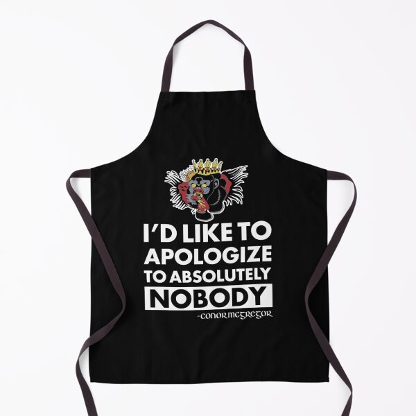 Item preview, Conor McGregor Apologize Notorious designed and sold by Roomnumber191.