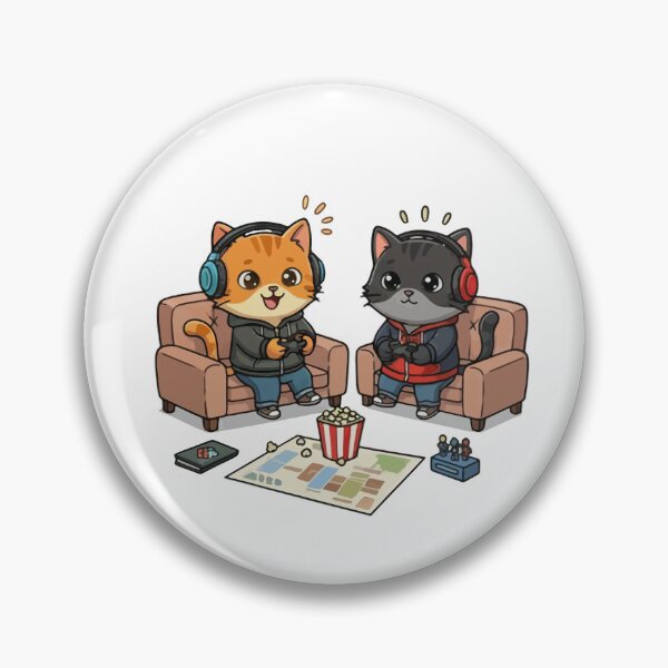 Item preview, Orange Cat Multiplayer Gaming Session designed and sold by VisioraCreative.