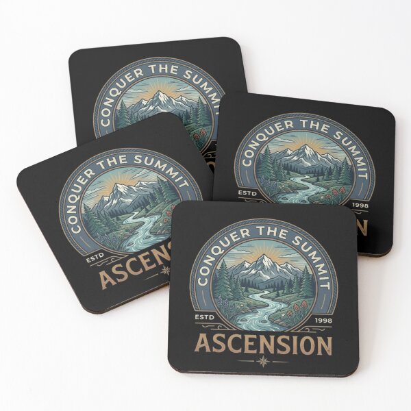Item preview, Ascension – Conquer the Summit Emblem designed and sold by Dogandesighn.