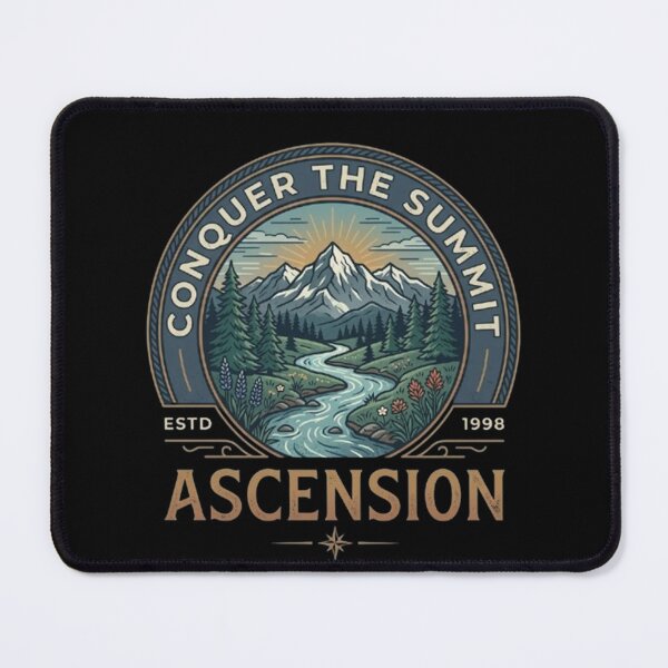 Item preview, Ascension – Conquer the Summit Emblem designed and sold by Dogandesighn.