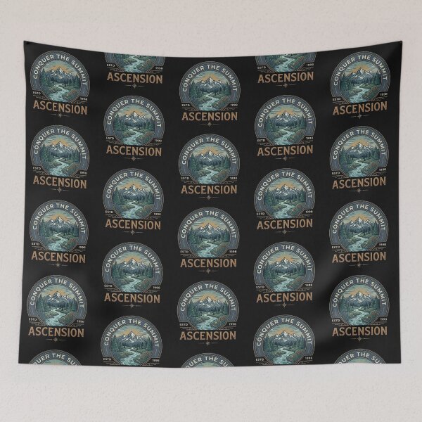 Item preview, Ascension – Conquer the Summit Emblem designed and sold by Dogandesighn.