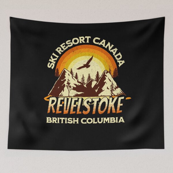 Item preview, Ski Resort Revelstoke British Columbia  designed and sold by TheEndDesign.
