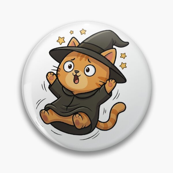 Item preview, Wizard Orange Cat Dazed by Magic designed and sold by VisioraCreative.