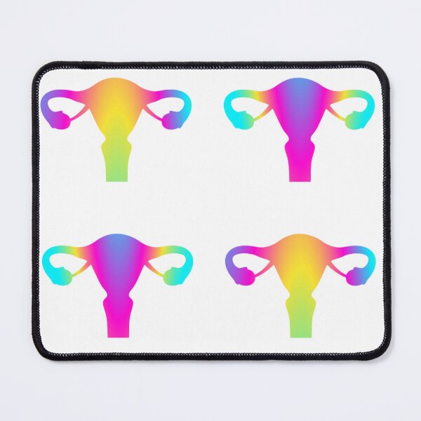Item preview, Uterus Blue Purple Yellow Pink designed and sold by GeoGoose.