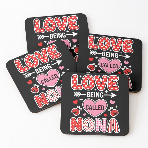 Item preview, Love Being Called Nona Valentine Mothers Day Family designed and sold by OlakunleOloroz.