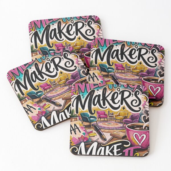 Item preview, AA Meeting Makers designed and sold by soul-so-happy.