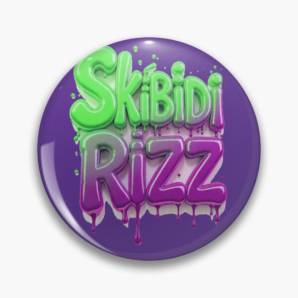 Item preview, Funny Skibidi Rizz Modern Slang Aesthetic designed and sold by ChinzorigBAY.