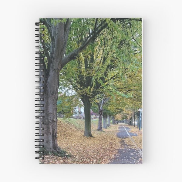 Item preview, Peaceful Autumn Tree Avenue designed and sold by Clauando.