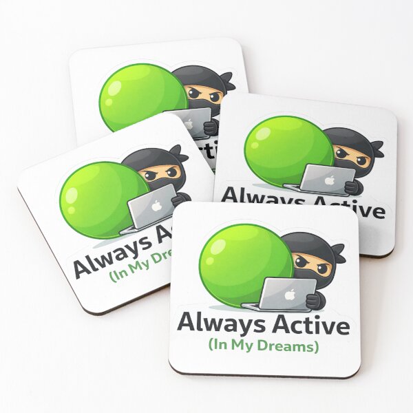 Item preview, Always Active In My Dreams Funny Programmer Coding Humor designed and sold by ZYNORAworld.