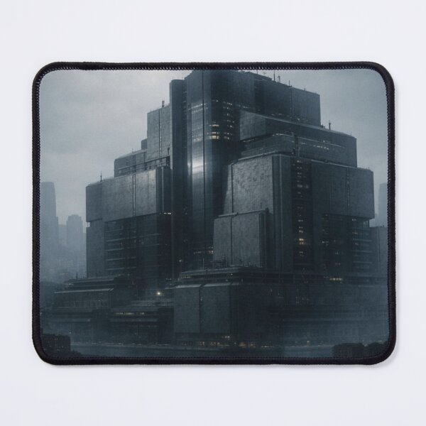 Item preview, Futuristic Megastructure City Tower | Cyberpunk Sci-Fi Architecture Dystopian Skyline designed and sold by Element Horizon Studio.