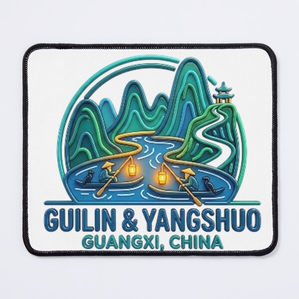 Item preview, GUILIN & YANGSHUO, GUANGXI designed and sold by likbatonboot.
