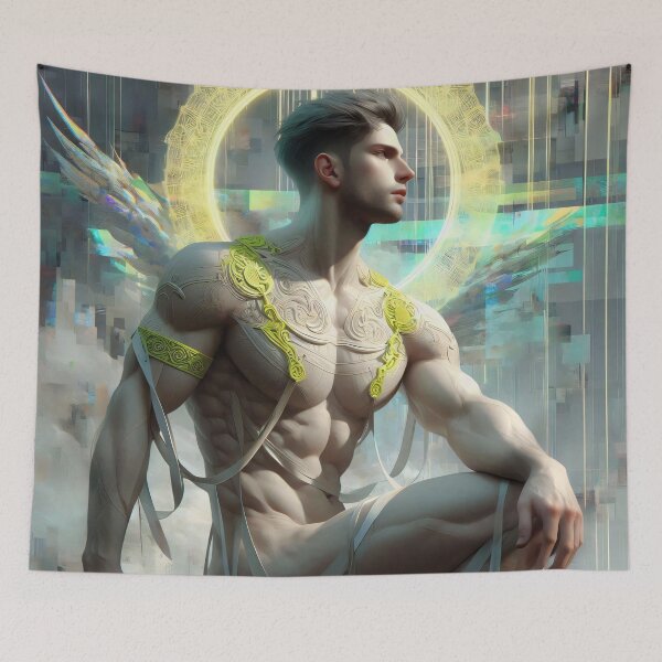 Item preview, Kaelen - melammu forge gaurdian: supernal glitch designed and sold by QiMera.