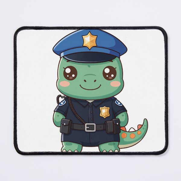 Item preview, Dino Police Officer – Funny Dinosaur Police Design designed and sold by FehlingMedia.